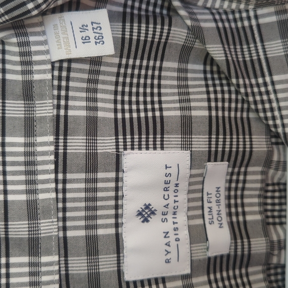 Ryan Seacrest Plaid Button Down - Picture 3 of 3
